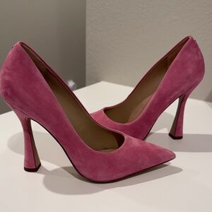 Sam Edelman Fuchsia Suede Heels